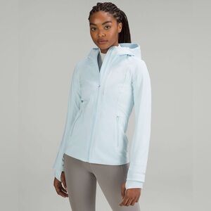 Lululemon Women’s Cross Chill Performance Jacket RepelShell, Powder Blue, Size 8